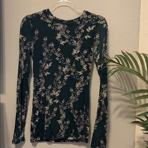 BCBG Floral tee